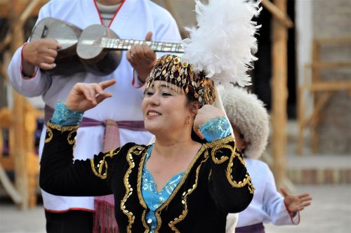 Uzbekistanas, Folkloras, Kostiumas, Centrine Azija, Khiva