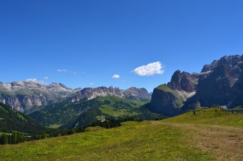Val Gardena, Sassolungo, Kalnas, Pasivaikščiojimas, South Tyrol, Gamta, Italy