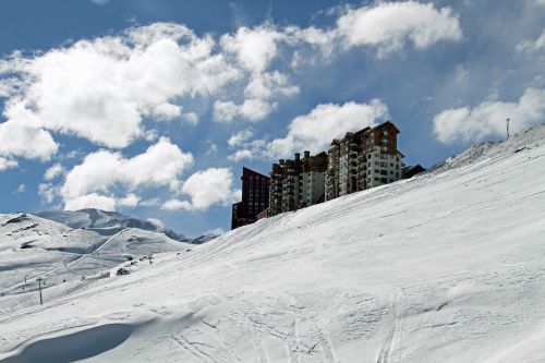 Valle Nevado, Slidinėjimo Centras, Čile, Žiema, Snieglenčių Sportas, Slidinėjimas, Sniegas, Kalnai