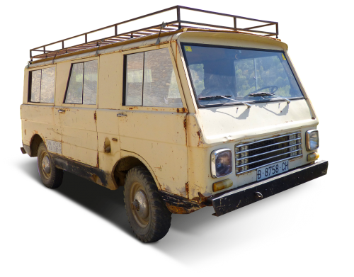Van, Vintage, Jeep, 4 X 4, Istorinė Transporto Priemonė, Senovinis Automobilis