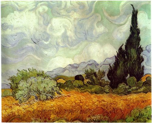 Van Gogh, Oranžinė, Tapyba Aliejiniais Dažais