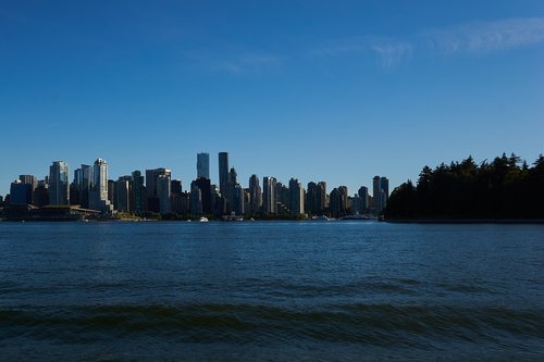 Vancouver,  Miestas,  Kanada,  Statyba,  Skyline,  Dangoraižis,  Downtown,  Architektūra,  Stanley Parkas,  Modernus