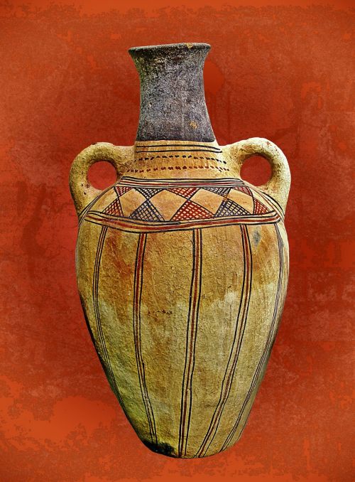 Vazos, Amphora, Keramikinis Puodas, Senas