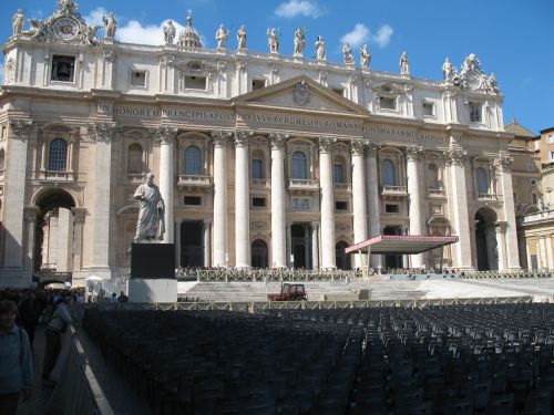 Vatikanas,  St. & Nbsp,  Peter,  Kvadratas,  Vatikano Šv. Petro Aikštė