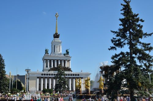 Moscow,  Rusija,  Vdnkh,  Sovietinė & Nbsp,  Architektūra,  Sovietinė,  Architektūra,  Vdnkh,  Maskva