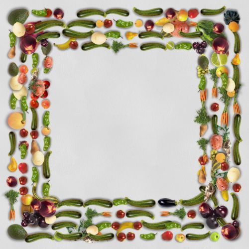 Dvigubas,  Daržovių,  Vaisiai,  Vaizdas,  Rėmas,  Sveikata,  Vitaminai,  Daržovių Rėmas 2