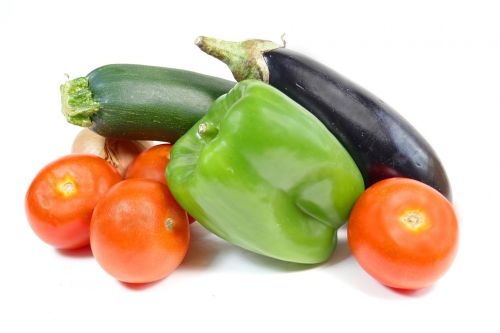 Daržovės, Pomidorai, Baklažanas