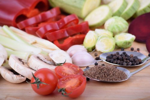 Daržovės, Pipirai, Cukinija, Pomidoras, Prieskoniai Grybai, Česnakai, Maistas Mano Sveikatai
