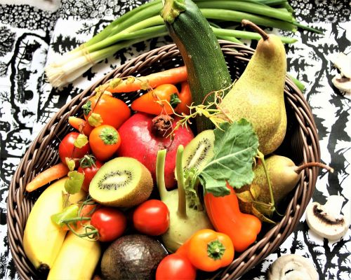 Daržovės, Spalvinga, Sveikas, Šviežias, Pirkinių Krepšelis, Skanus, Vitaminai, Tinka