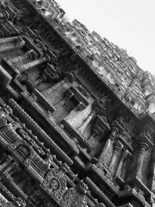 Vellore, Šventykla, Senovės, Hindu, Tamilis, Nadu, Architektūra, Istorinis, Indija