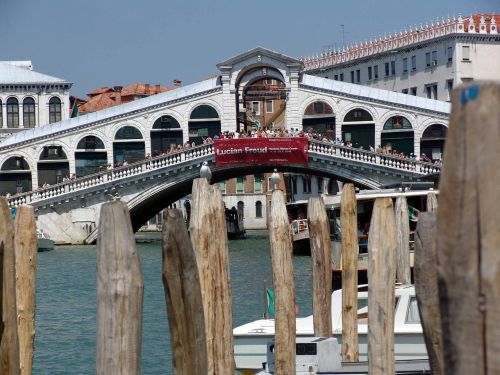 Venecija, Tiltas, Canale Grande, Kanalas, Italy, Pastatas, Gondola, Kanalo Grande, Boot, Rialto Tiltas, Susierzinimų Tiltas, Ispanų, Venecijos Gondola, Senamiestis