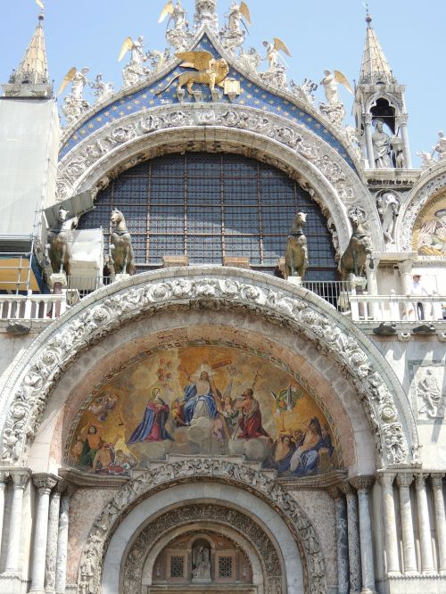 Venecija, Italy, Rialto, Bažnyčia, Katedra, Architektūra, Miestas, Pastatai, San Marco