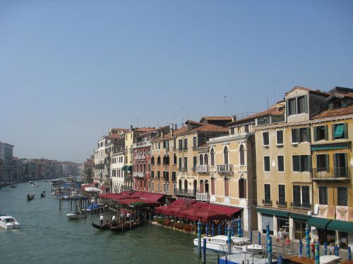 Venecija, Vandens Keliai, Turizmas, Kanalas, Europa, Italy