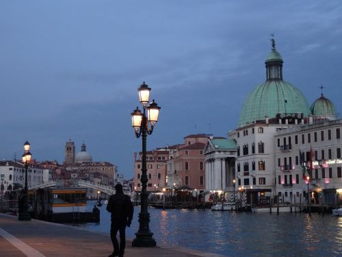 Venecija, Vakarinis Vaizdas, Vyras