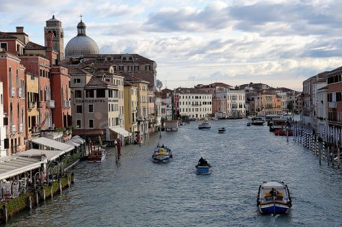 Venecija, Vietovės, Venezija, Vandens Kelias, Italy, Gondola, Miestas