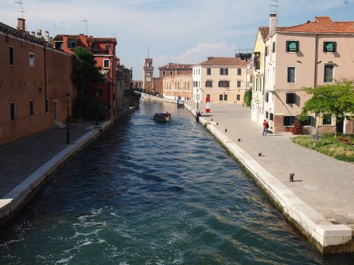 Venecija, Italy, Upė, Gondola