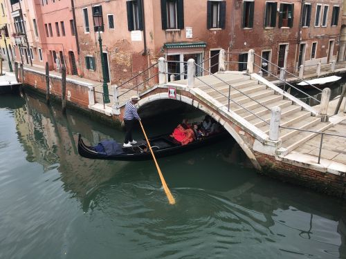 Venecija, Tiltas, Architektūra, Vanduo, Gondola, Romantiškas