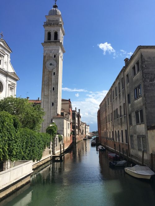 Venecija, Kraštovaizdis, Architektūra, Vanduo