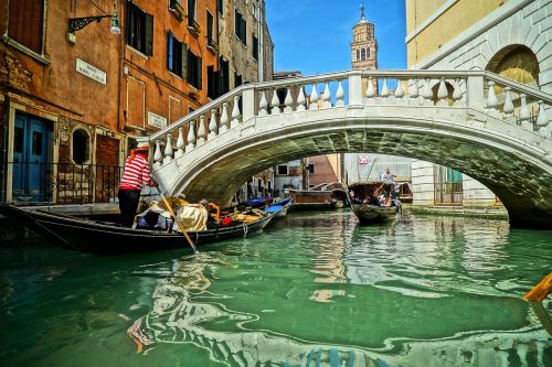 Venecija, Italy, Tiltas, Jūra, Laikai, Kelionė, Venecijos Rytas