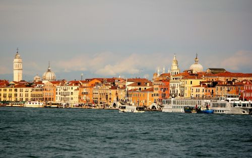 Venecija, Laivyba, Perspektyva, Įspūdis, Vaizdas