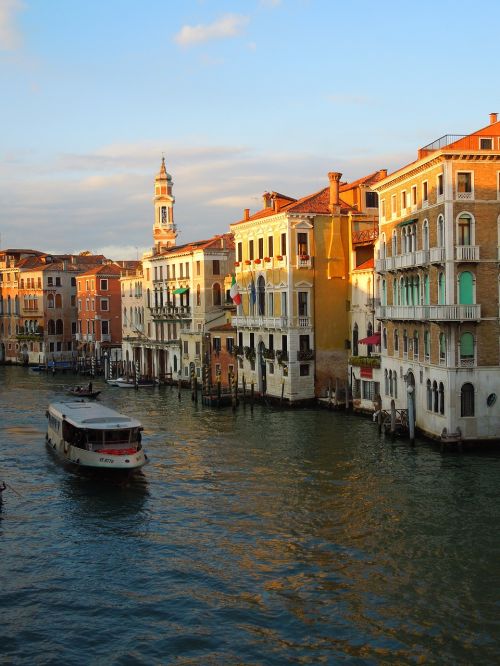 Venecija, Venezija, Kanalo Grande, Italy, Europa, Turizmas, Architektūra