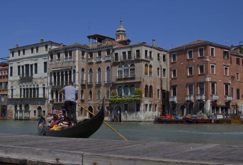 Venecija, Venezija, Gondola, Vanduo, Kanalas, Architektūra, Šventė