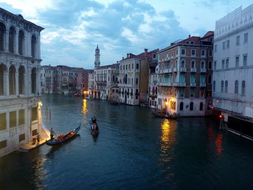 Venecija, Italy, Kanalas, Europa, Kelionė, Gondola, Architektūra