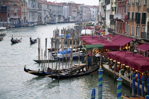 Venecija, Kanoją, Italy
