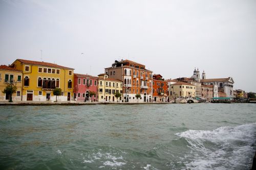 Venecija, Italy, Namai, Kanalas