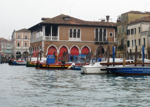 Venecija, Puikus Kanalas, Italy, Turgus