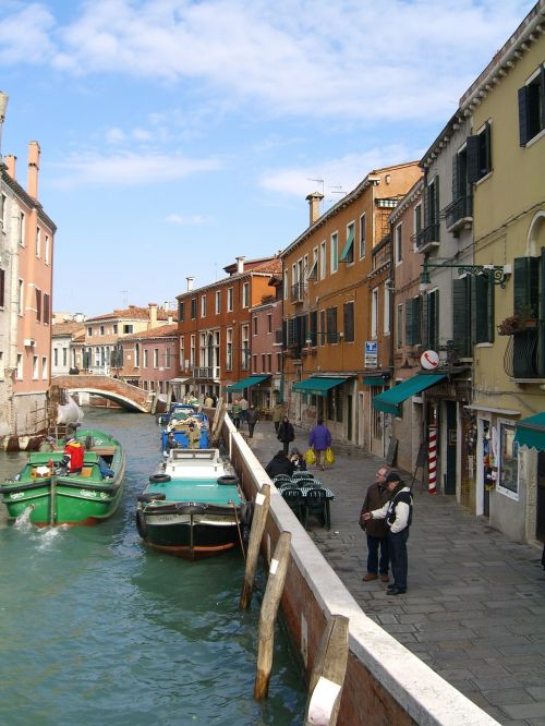 Venecija, Kanalas, Vanduo, Italy