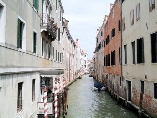 Venecija, Venezija, Vandens Kelias, Italy, Seni Namai, Vanduo