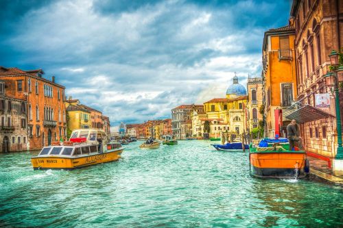 Venecija, Italy, Gondola, Pastatai, Miestas, Architektūra, Kelionė, Vanduo, Venetia, Kanalas, Venecija Italija, Europa