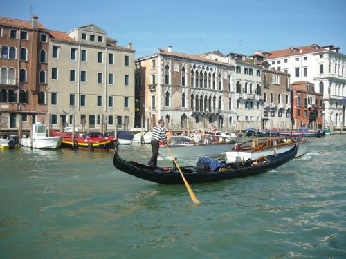 Venecija, Italy, Gondola
