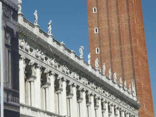 Venecija, Italy, Statula, Skulptūros, Pastatas