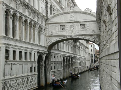 Venecija, Susierzinimų Tiltas, Italy