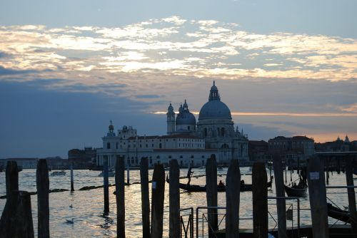 Venecija, Italy, Laguna, Jūra, Bažnyčia, Kupolas