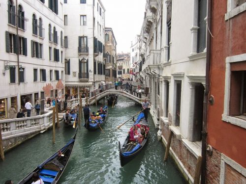 Venecija, Vanduo, Kelionė, Europa, Italy, Ispanų, Turizmas, Romantiškas, Kultūra, Kanalas