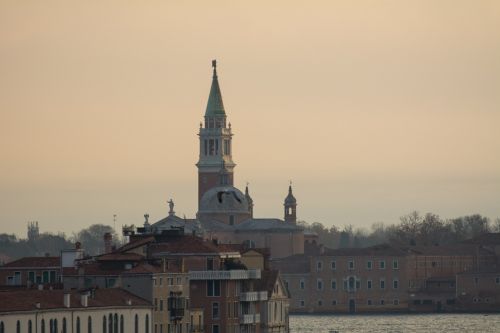 Venecija, Bažnyčia, Morgenstimmung, Saulėtekis, Nuotaika