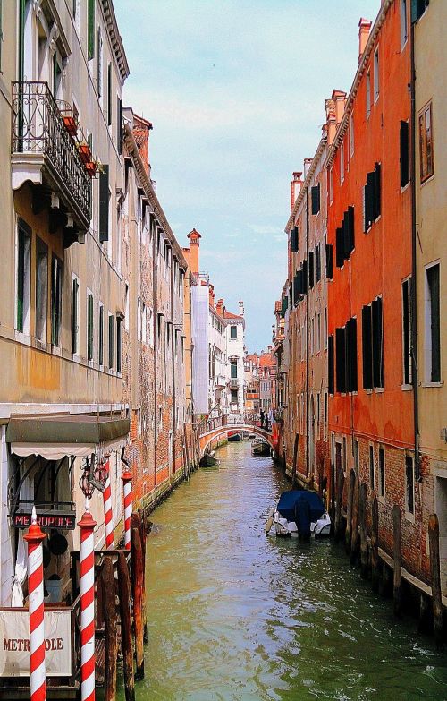 Venecija, Kanalas, Namai, Seni Namai, Miestas, Italy, Gatvė, Architektūra