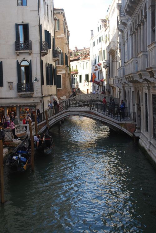 Venecija, Kanalas, Italy, Kelionė, Europa, Turizmas, Ispanų, Romantiškas, Venezija, Romantika, Venetian