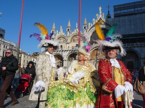 Venecija, Karnavalas, Venecijos Karnavalas, Maskuoti, Kaukė, Italy