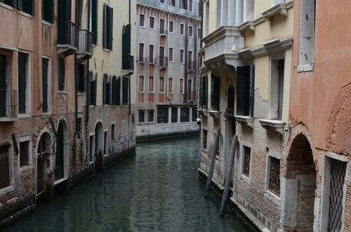 Venecija, Italy, Kanalas, Vanduo, Namai, Apartamentai, Pastatai, Architektūra
