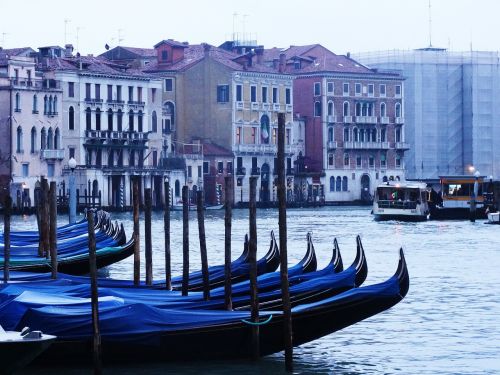 Venecija,  Italy,  Gondolos,  Roma