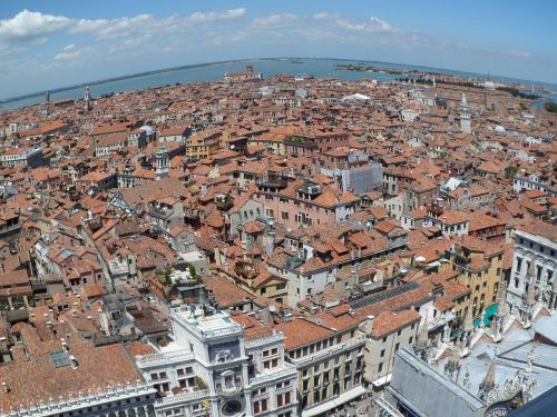Venecija,  Italy,  Venezija,  Vanduo,  Vaizdas,  Panorama,  Miestas,  Kamuolys