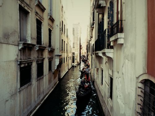 Venecija,  Kanalas,  Italy,  Venezija,  Namai,  Vanduo,  Romantiškas,  Boot,  Gondola,  Vandens Keliai