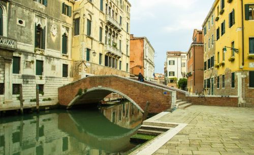 Venecijos Kanalas, Europietis, Tiltas, Akmeninis Tiltas, Vanduo, Italijos Stilius, Renesanso Architektūra, Renesanso Tiltas