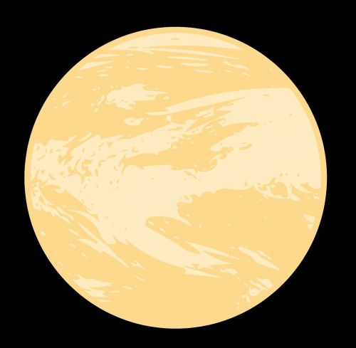 Venus, Planeta, Iliustracija