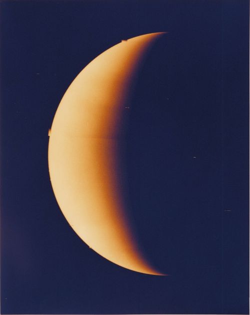 Venus Crescent, Venus, Planeta, Pjautuvas, Erdvė