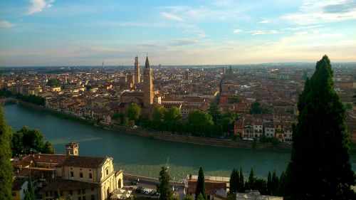 Verona, Kraštovaizdis, Adige